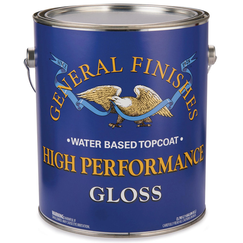 High Performance Varnish Water Based Varnish - Sheen:Gloss - Size:1 Gallon